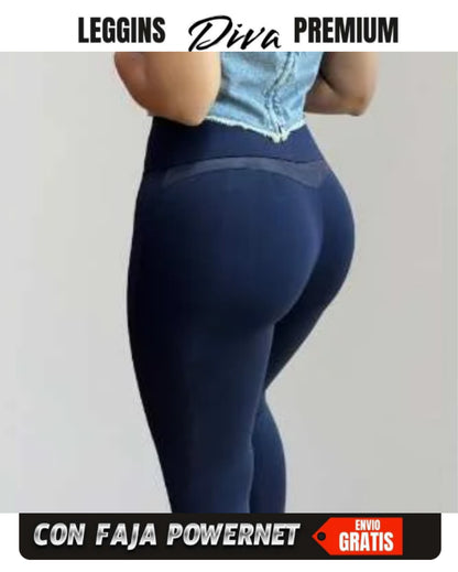 LEGGINGS DE LUJO DIVA LEVANTA GLUTEOS