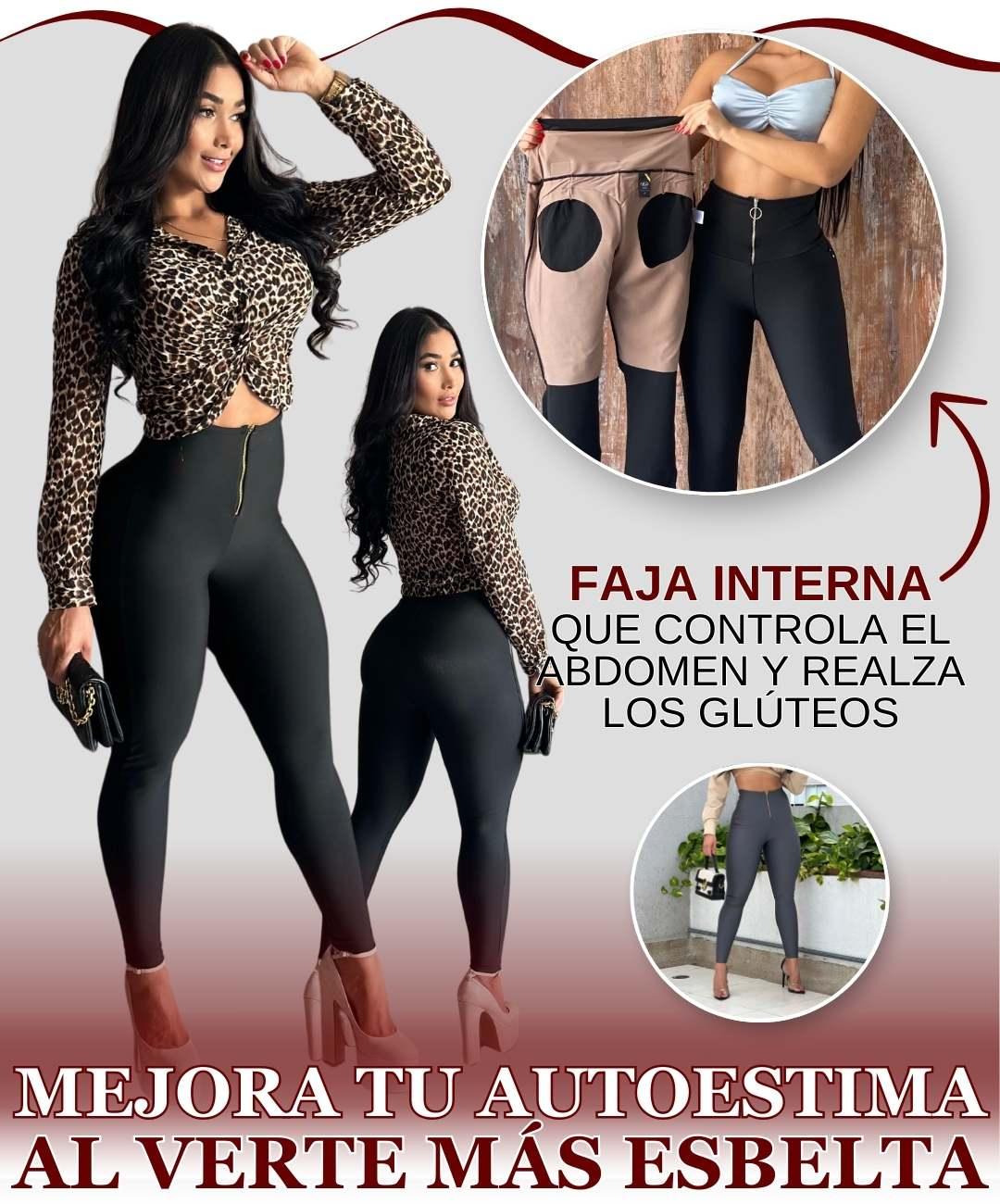 Leggi Jeans Con Faja Gris (3161)