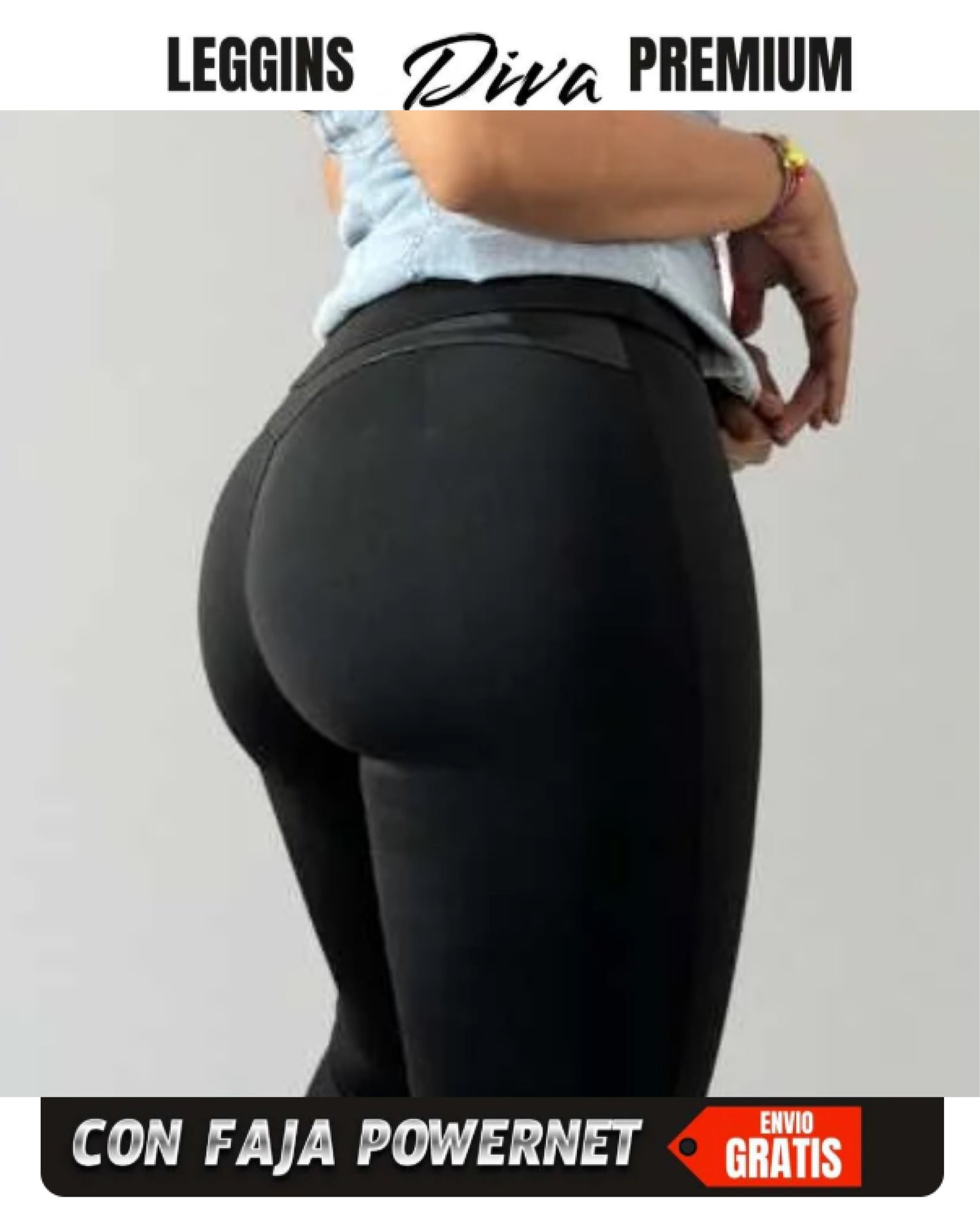 LEGGINGS DE LUJO DIVA LEVANTA GLUTEOS