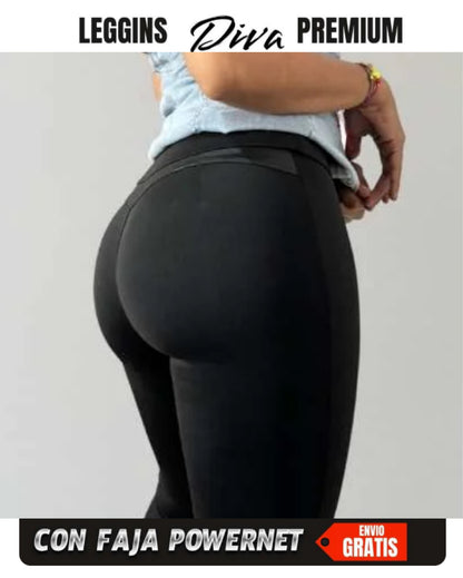LEGGINGS DE LUJO DIVA LEVANTA GLUTEOS